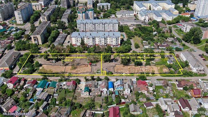 На месте горевших бараков на ул. Холодной в Орле планируются девятиэтажки