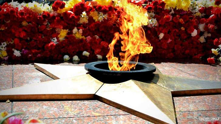 В Орловской области пламя Вечного огня спроецируют на здания 