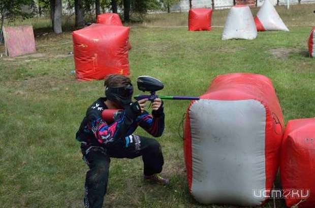 В Орле прошел открытый Чемпионат по пейнтболу