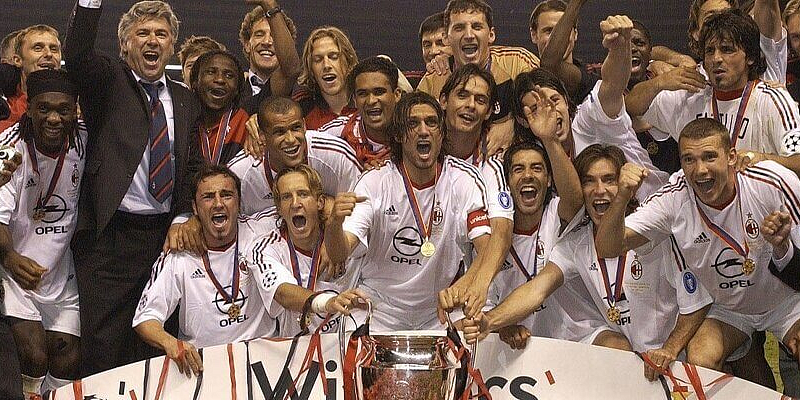 Победа Милана в ЛЧ сезона 2002-03