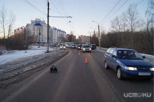 В Северном районе Орла автобус сбил пешехода