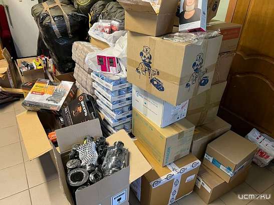 В Орле собрали очередной гуманитарный груз для военнослужащих, участвующих в СВО