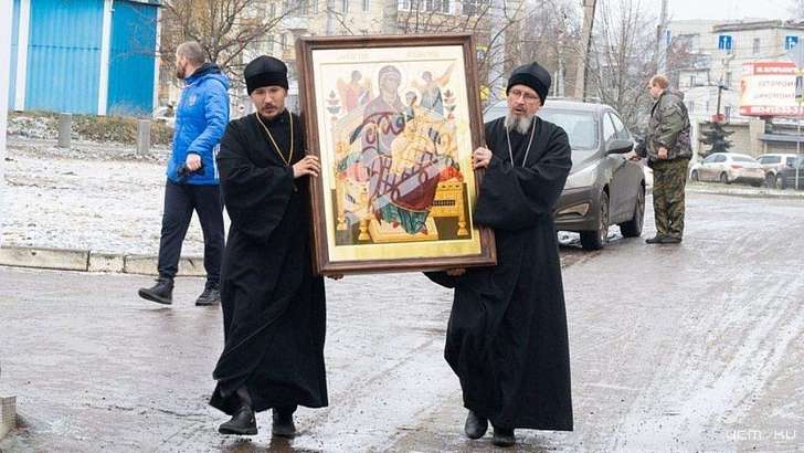 В Орел доставили новую святыню