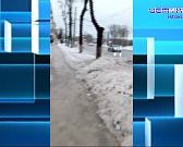 "Не пройти и не проехать"! О ситуации с снежными завалами на каникулах