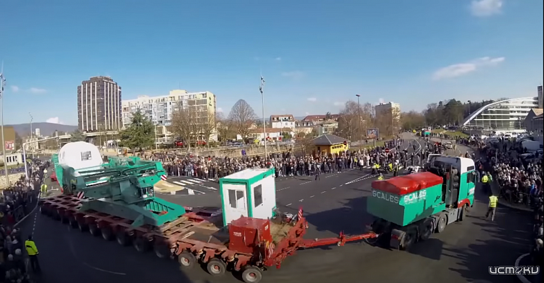 Особенности перевозки негабаритного груза