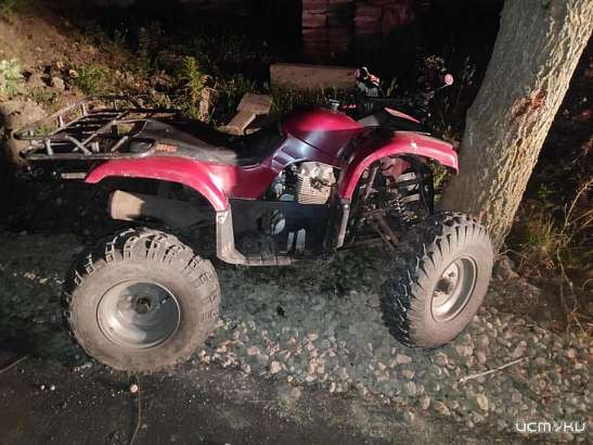 Несовершеннолетний водитель на квадроцикле устроил ДТП в Некрасовке