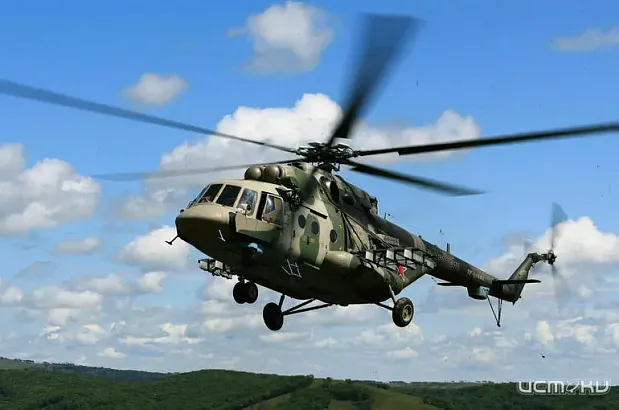 В Орловской области разбился вертолет Ми-8, экипаж погиб