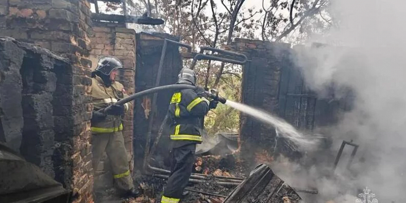 В Ливенском районе трижды за сутки тушили пожары