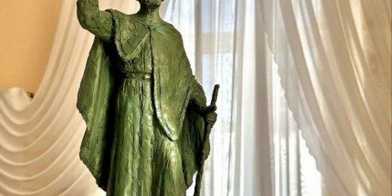 В Корсунской пустыни представили макеты памятника святому Владимиру