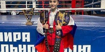 спорт Орловская спортсменка стала двукратной чемпионкой мира по универсальному бою.