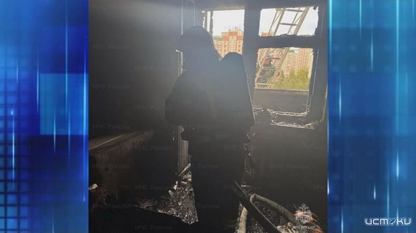 Экспресс - новости. Серьезный пожар случился накануне на Алроса.