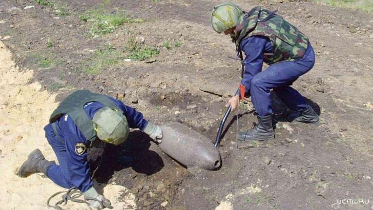 В Орловской области обезвредили почти 50 взрывоопасных снарядов