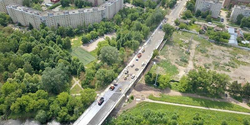 В Орле транспорт по мосту Дружбы пустят в преддверии Дня города