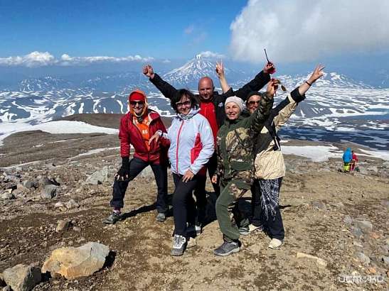 Орловские дайверы взошли на вулкан «Горелый»