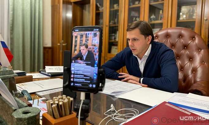 "Барсик, я никуда не ухожу": Клычков о слухах об уходе с поста губернатора Орловской области