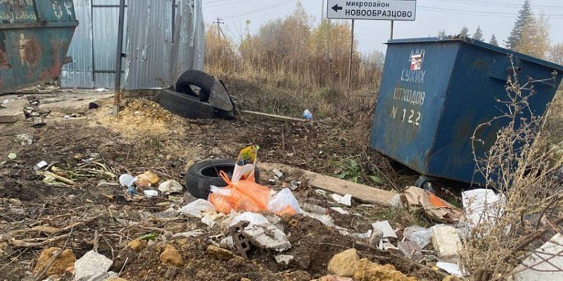 Жители Орловского муниципального округа вышли сегодня на мини-субботник, чтобы убрать мусор после вывоза мусора