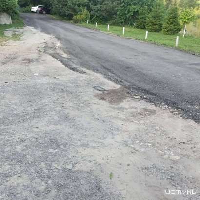 В середине новой орловской дороги будет стоять вода