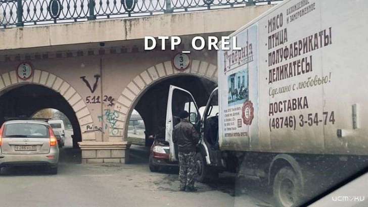 В Орле еще один водитель грузовика пытался нырнуть под «мост глупости»