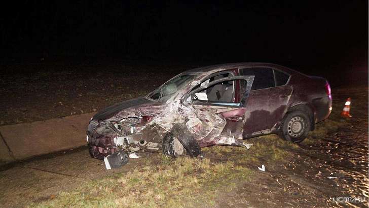 Вылетел в лоб фуре: на Орловщине водитель «Шкоды» устроил ДТП на встречке