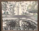 Его картины напоминают фантастические сны...