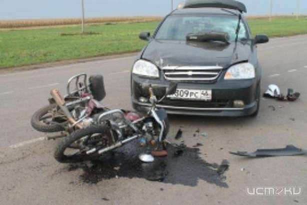 В ДТП в Должанском районе пострадал мотоциклист