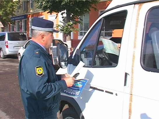 Очередной рейд ГИБДД