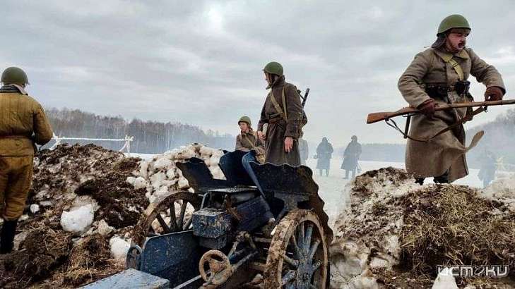 На Орловщине проходят съемки фильма о сражениях на территории региона в годы ВОВ