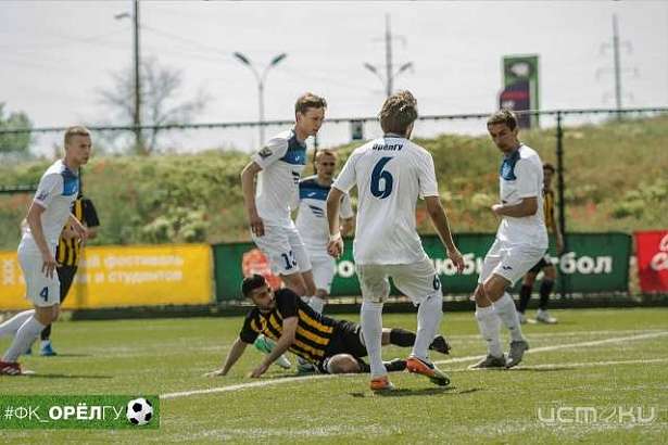 Футбольная команда ОГУ поделила очки с "Олимпиком"