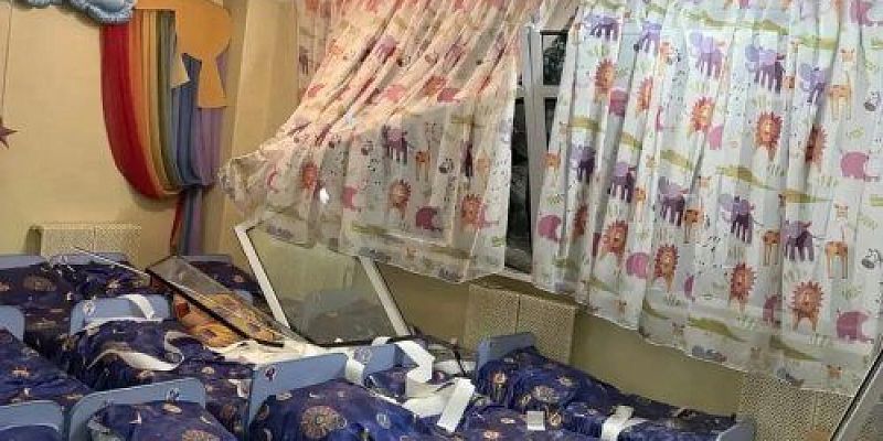 Вчера ночью детский сад № 98 и жилые дома пострадали из‑за удара БПЛА в Орле
