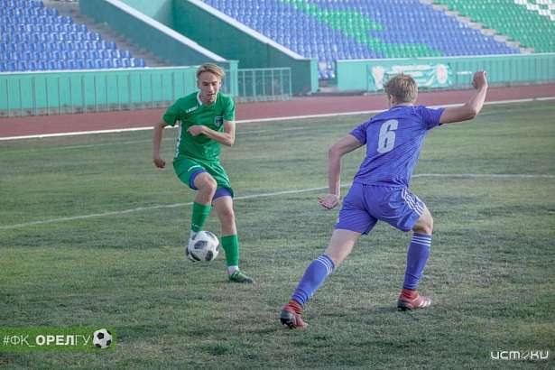ФК «Орёл» одержал первую победу в первенстве СФФ «Центр»