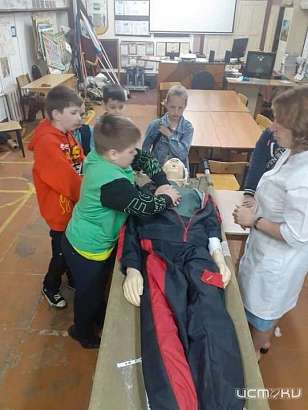 Во Мценске детей обучили неотложной помощи