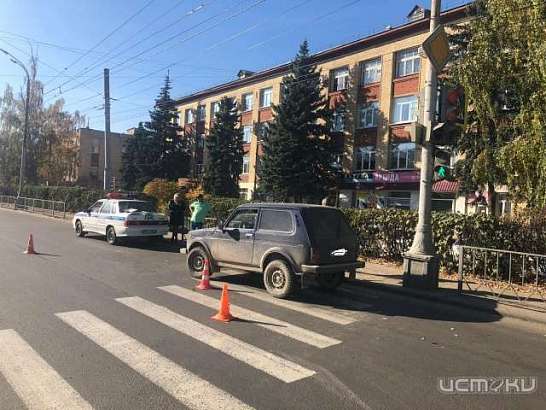 И снова на зебре: в Орле водитель «Нивы» сбил двух женщин 