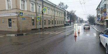 Орловчанка на иномарке сбила девушку на пешеходном переходе