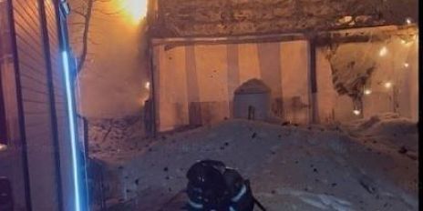 В Орле в СНТ "Отдых" сгорела дача