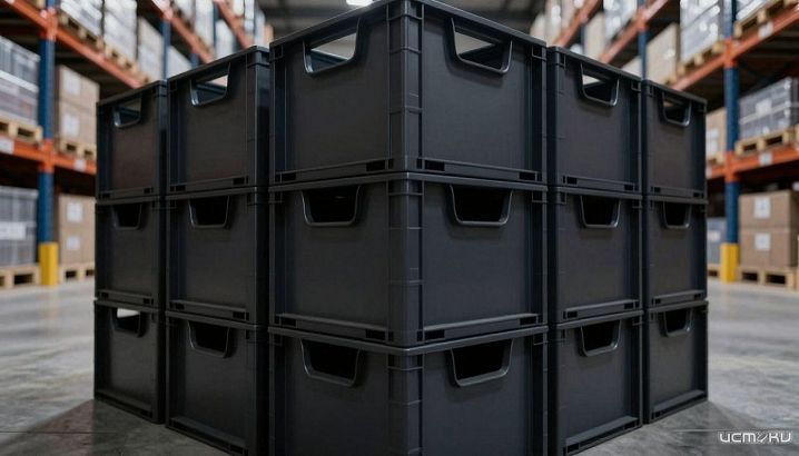 Складные ящики: экономия места в логистике
