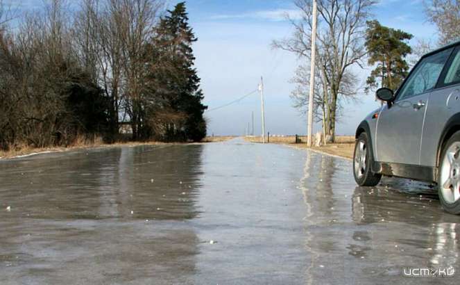 В Орловской области вновь ожидается гололедица на дорогах
