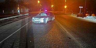 Ночью под Орлом «Мазда» сбила пешехода