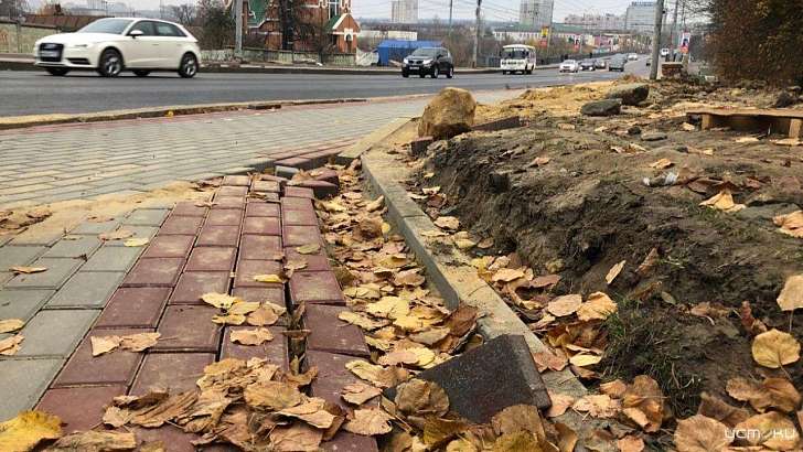 В Орле могут расторгнуть контракт с подрядчиком по ремонту ул. 60-летия Октября