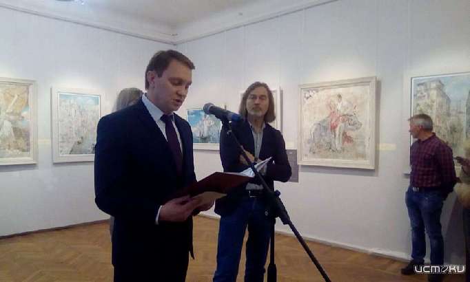 Никас Сафронов пообещал написать портреты губернатора Орловщины и мэра