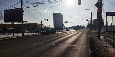 Не пропустила: на Московском шоссе в Орле столкнулись два автомобиля