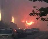 Видео: в Орле полыхал нежилой дом