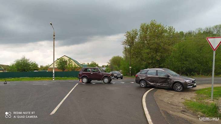 Пенсионерка оказалась в больнице после ДТП на орловской трассе