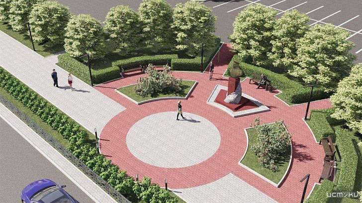 Сквер вместо ярмарки: в Орле представили проект ремонта площади Жукова