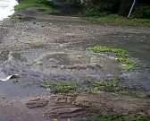 Видео: в Орле на Выгонке после дождя появляется фонтан