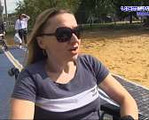 На озере Светлая Жизнь в Орле два дня работал инклюзивный пляж