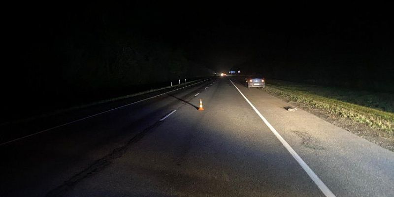 дтп На орловской трассе неизвестный водитель сбил пешехода и скрылся