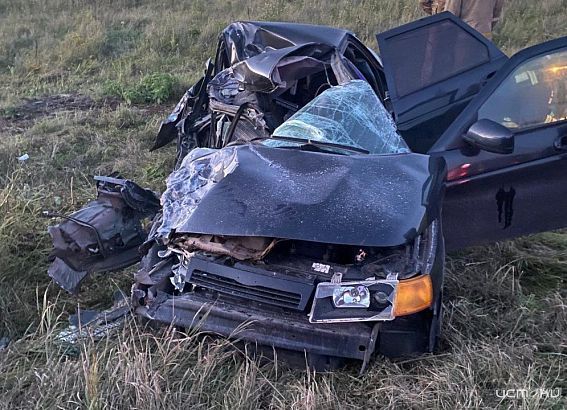 Под Орлом в столкновении легковушки с автобусом погибла девочка 