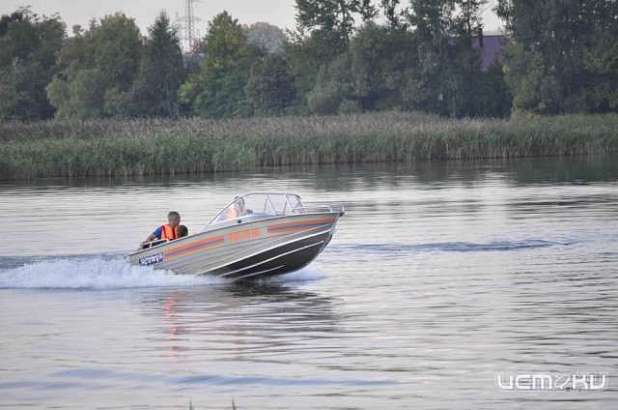 На орловском озере чуть не погибла женщина