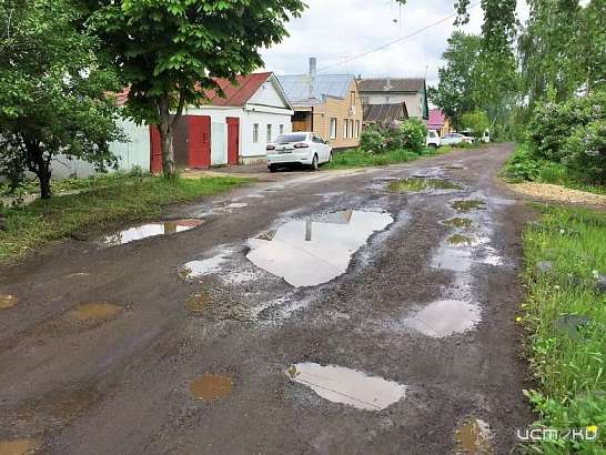 Частный сектор Орла приведут в порядок при помощи асфальтогранулята