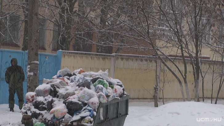 Железнодорожный район Орла утопает в мусоре